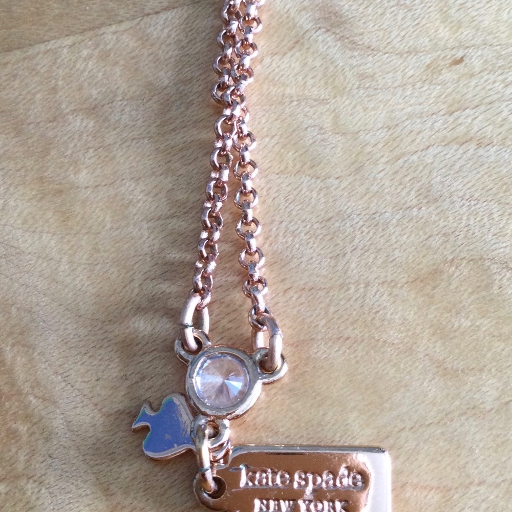 Kate Spade Rose Gold Tone Necklace